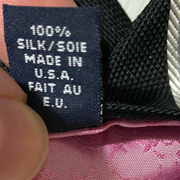 Ted Baker Endurance wide striped 100% silk tie - Picture 4 of 4